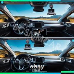 Caméra de tableau de bord 2K HD avec 4 caméras, écran LCD 3, WIFI, vision nocturne pour chauffeur de taxi