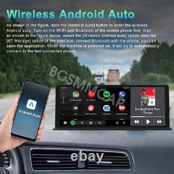 Caméra de tableau de bord 5K 11.3 avec CarPlay sans fil, Android Auto, surveillance de stationnement avant et arrière