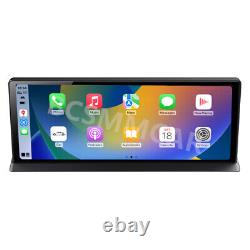 Caméra de tableau de bord de voiture à double lentille CarPlay et Android Auto enregistreur vidéo 4K DVR