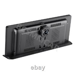 Caméra de tableau de bord de voiture à double lentille CarPlay et Android Auto enregistreur vidéo 4K DVR