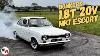 Classique Mental Rwd 1 8t 20v Échange Mk1 Ford Escort Latéral U0026 Fumée