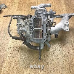 Collecteur d'admission Ford Pinto & Carburateur Weber DGAV pour Transit Cortina Capri Escort Sierra