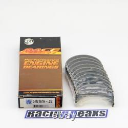 Coussinets de vilebrequin principaux Ford YB Escort Sierra Cosworth 2.0 DOHC. 25 ACL Race 5M2167H. 25