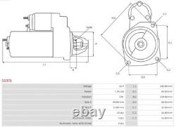 Démarreur compatible Ford Escort 1100/1300. Ford Escort Mk II 1.1/1.3/1.6 RS. Ford C