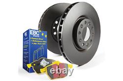 Disque avant EBC et plaquettes Yellowstuff pour Ford Cortina (Mk4) 1.3 7679