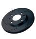 Disque Avant Perc&eacute; Black Diamond Pour Ford Cortina Mk2 1.6 Gt Pour Lotus 1600e 6670