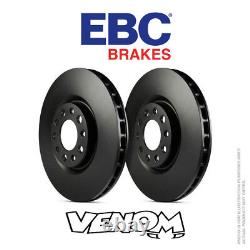Disques de frein avant EBC OE 245mm pour Ford Escort Mk1 1.6 Mexico 86ch 72-74 D011