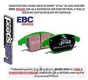 Disques de frein avant EBC et plaquettes Greenstuff pour Ford Cortina Mk4 1.3 (76 79)