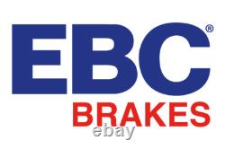 Disques de frein avant EBC et plaquettes Ultimax pour Ford Cortina Mk2 1.6 GT (68 70)