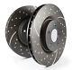 Disques De Frein Solides Avant Rainurés Ebc Turbo Pour Ford Cortina Mk3 1.3 (70 74)
