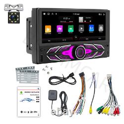 Double 2 Din pour Apple Carplay Android 13 6.86 Radio Stéréo GPS Navi FM Cam
