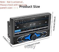 Double 2 Din pour Apple Carplay Android 13 6.86 Radio Stéréo GPS Navi FM Cam