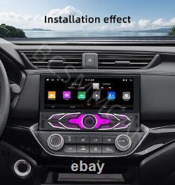 Double 2 Din pour Apple Carplay Android 13 6.86 Radio Stéréo GPS Navi FM Cam