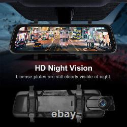 Dvr Dash Cam Sans Fil Carplay Android Enregistreur Vidéo De Voiture Caméra 1080p Écran Hd