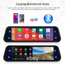Dvr Dash Cam Sans Fil Carplay Android Enregistreur Vidéo De Voiture Caméra 1080p Écran Hd