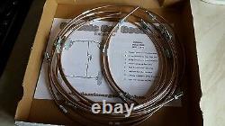 ENSEMBLES DE TUBES DE FREIN KUNIFER POUR MODÈLES FORD CORTINA E OU GT MK2 1966 70