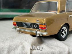 Échelle 1/18 Cult Ford Cortina Mk2 1600E 1970 Métallique Or Boîte