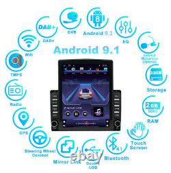 Écran Vertical 9.7 Android 9.1 Car Stereo Radio Gps Wifi 4g Bt Dab 2 Go / 32 Go