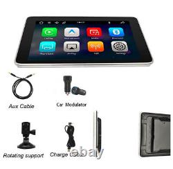 Écran tactile 12V 7,5 pouces pour lecteur multimédia de tableau de bord de voiture avec Carplay sans fil