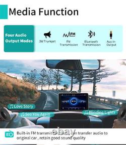 Écran tactile 12V 7,5 pouces pour lecteur multimédia de tableau de bord de voiture avec Carplay sans fil