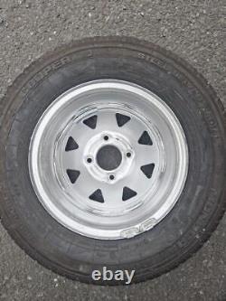 Ensemble de 4 roues à jantes en fil chromé pour Ford Anglia Cortina Mk1 Mk2 Escort Hillman