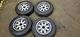 Ensemble De 4 Roues En Acier Sportives Originales Escort Mk2 Cortina Mk3 Mk4 Mk5 Fléchettes
