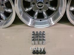 Ensemble de Jantes en Alliage Profondes 7x13 Jbw Superlight 13x7 pour Ford Escort Capri Cortina