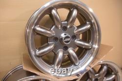 Ensemble de jantes en alliage Capri Escort Cortina Ford 7x15 Deep Dish Style Jbw Minilight