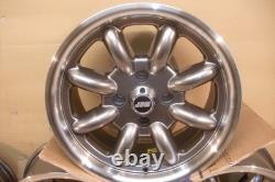 Ensemble de jantes en alliage Capri Escort Cortina Ford 7x15 Deep Dish Style Jbw Minilight
