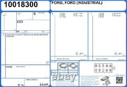 Ensemble de joints pour reconstruction complète du moteur FORD ESCORT RS 2.0 105 OHC (8/1975-8/1980)