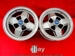Ensemble de rideaux pour Ford Escort BWA 12 x 5 avec cercle de roue en alliage 2 pièces