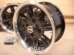 Ensemble de roues en alliage Ford Escort Cortina Capri 6x13 Jantes JBW Minilight Style 13x6