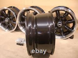 Ensemble de roues en alliage Ford Escort Cortina Capri 6x13 Jantes JBW Minilight Style 13x6