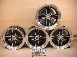 Ensemble de roues en alliage Jbw Rs4 7x15 pour Capri Cortina Escort Ford Etc 15x7 Style à rayons