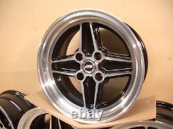 Ensemble de roues en alliage Jbw Rs4 7x15 pour Capri Cortina Escort Ford Etc 15x7 Style à rayons