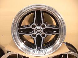 Ensemble de roues en alliage Jbw Rs4 7x15 pour Capri Cortina Escort Ford Etc 15x7 Style à rayons