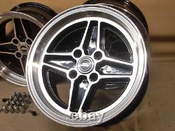 Ensemble de roues en alliage Jbw Rs4 7x15 pour Capri Cortina Escort Ford Etc 15x7 Style à rayons