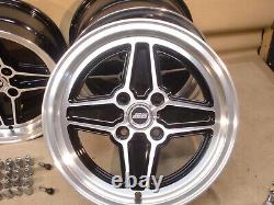 Ensemble de roues en alliage Jbw Rs4 7x15 pour Capri Cortina Escort Ford Etc 15x7 Style à rayons