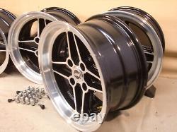 Ensemble de roues en alliage Jbw Rs4 7x15 pour Capri Cortina Escort Ford Etc 15x7 Style à rayons