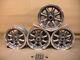 Ensemble De Roues En Alliage Jbw Superlite 13x6 Gun Metal Pour Ford Escort Cortina Capri 6x13