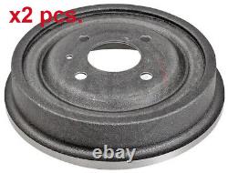 Ensemble de tambours de frein arrière X2 pièces X2 pièces. 3344-s A. B. S.