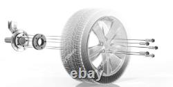 Entretoises de jantes en alliage 20 mm 25 mm pour Ford B-Max Escort noires, centrage de moyeu 4x108 63,4