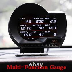 Essai De Température De Pression D'huile De Turbo Boost Numérique Multifonction Obd2 Du Véhicule