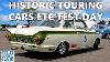Essai De Voitures De Tourisme Classiques à Oulton Park 2022 Ford Lotus Cortina Mk1 Ford Capri Rs3100 Etc
