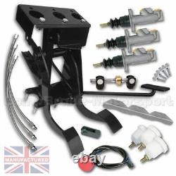 FITS Ford Cortina Mk1 & Mk2 + Lotus Boîte à pédales complète (HYDRAULIQUE) + KIT B