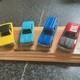 Ford Escort, Capri, Cortina Et Fourgon Ford Escort & Ensemble De Moulage Sous Pression Sur Socle Fabriqu&eacute; Par Corgi