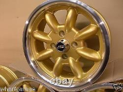 Ford Capri Cortina Escort6x15 Dish Alloy Wheel Set Jbw Minilight Style 15 X 6