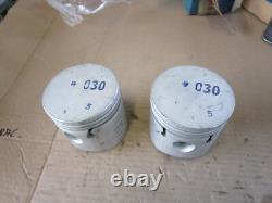 Ford Cortina MK2 Escort MK 3 Pistons Moteur Lotus 2731E Ensemble de Piston 2x NEUF Authentique