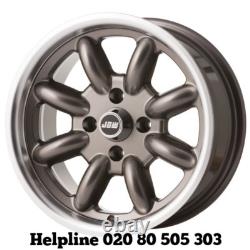 Ford Cortina MK2 Minilight Design 15x7 Quatre jantes en alliage (NEUF)