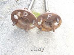 Ford Cortina MK2 Paire de demi-arbres arrière ENGLISH Kit de route Caractéristiques demi-arbres